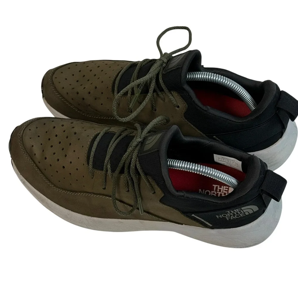The North Face Trail Escape Peak II Mens Olive Green Hiking Shoe NF0A48MW Size 9